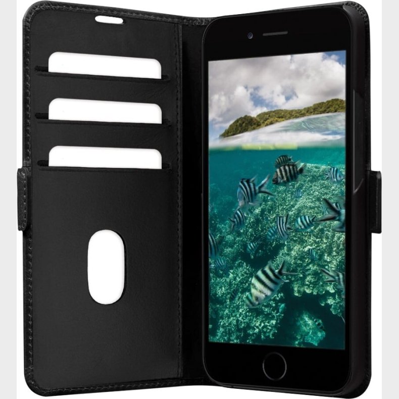 Dbramante1928 - Copenhagen Wallet Case - Iphone Se/8/7 - Black