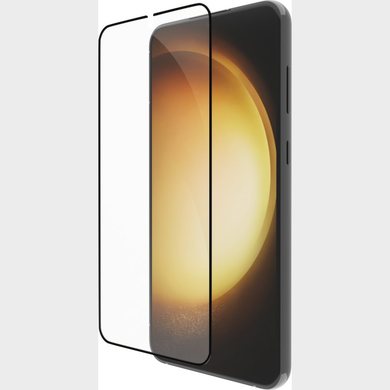 Dbramante1928 - Galaxy S23+ Skrmbeskyttelse - Eco-shield - Sort Kant