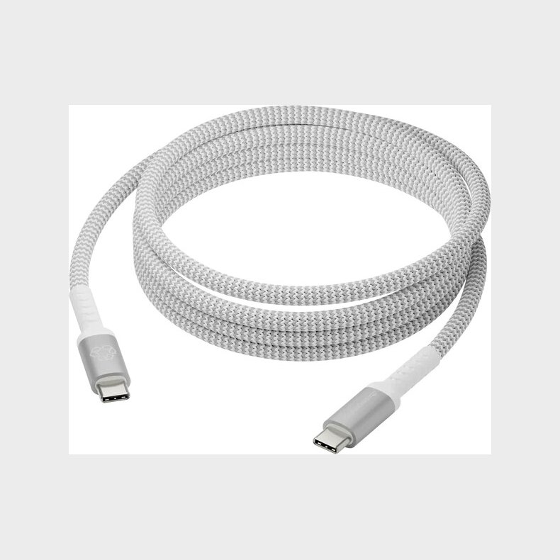 Dbramante1928 - Re-charge - Brd Kabel - Usb-c Til Usb-c, 2.5m - Hvid