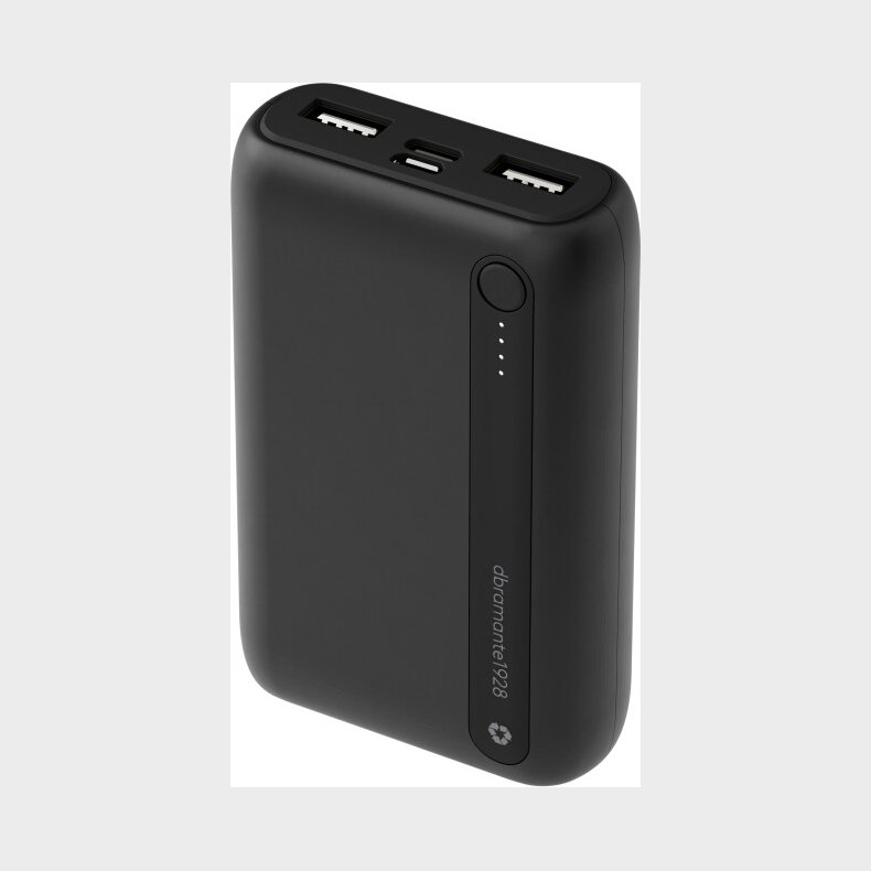 Dbramante1928 - Re-charge - Power Bank, 10k - Sort
