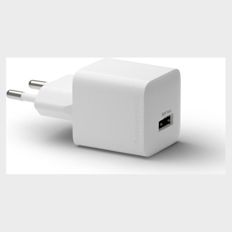 Dbramante1928 - Re-charge - Vgoplader Gan - Usb-c 20w Eu - Hvid