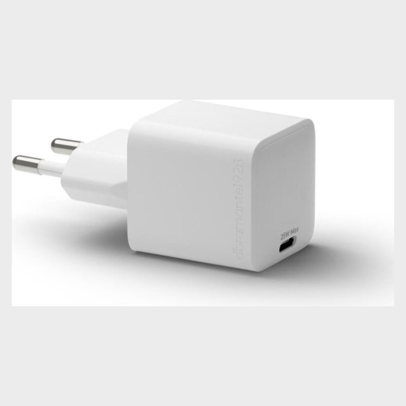 Dbramante1928 - Re-charge - Vgoplader Gan - Usb-c 25w Eu - Hvid