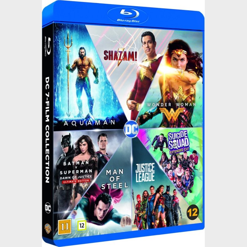 Shazam / Aquaman / Justice Leauge / Wonder Woman / Suicide Squad - Dc Comics - Blu-Ray