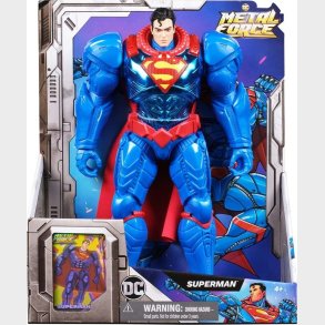 Dc -  Metal Force Xl Heroes 30 Cm - Superman