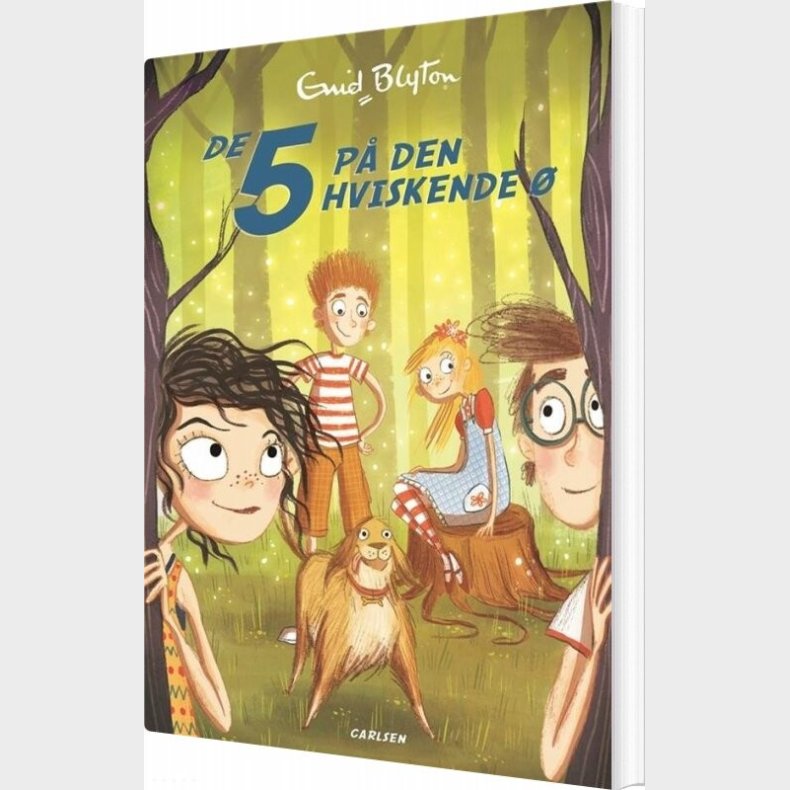 De 5 - Nr20 - De 5 P� Den Hviskende � - Enid Blyton - Bog