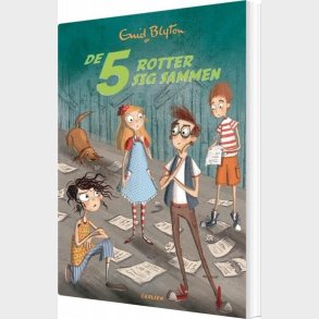 De 5 - Nr21 - De 5 Rotter Sig Sammen - Enid Blyton - Bog