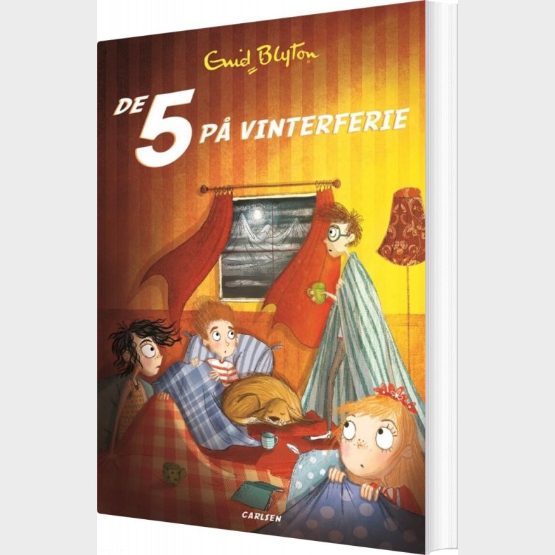 De 5 - Nr17 - De 5 P� Vinterferie - Enid Blyton - Bog
