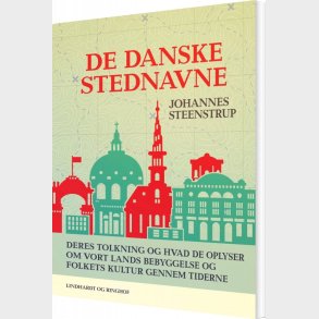 De Danske Stednavne - Johannes Steenstrup - Bog