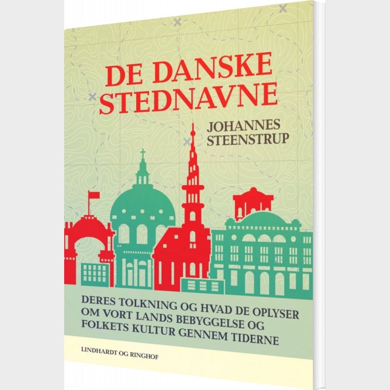 De Danske Stednavne - Johannes Steenstrup - Bog