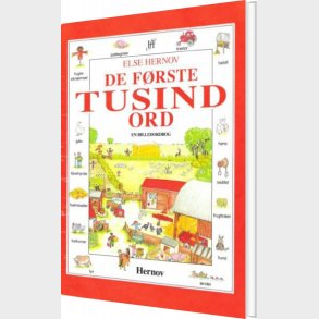 De F�rste Tusind Ord - Else Hernov - Bog