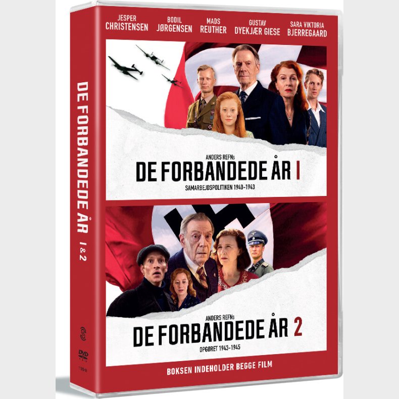 De Forbandede r 1-2 - Boks - DVD - Film