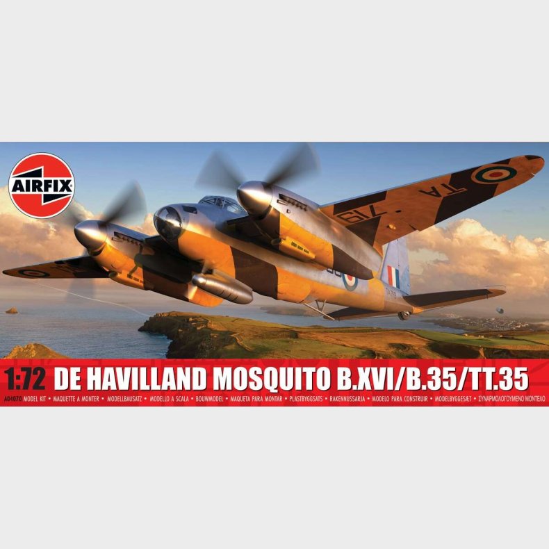 De Havilland Mosquito B.xvi/b.35/tt.35 1:72 - A04070 - Airfix