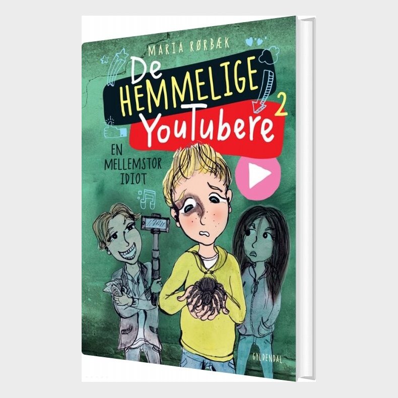 De Hemmelige Youtubere 2 - En Mellemstor Idiot - Maria R�rb�k - Bog