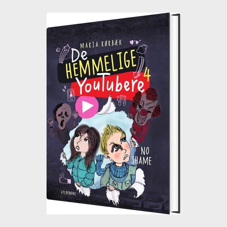 De Hemmelige Youtubere 4 - No Shame - Maria R�rb�k - Bog