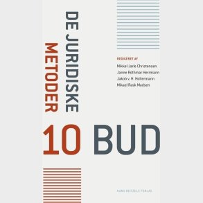 De Juridiske Metoder - Christian Bergqvist - Bog