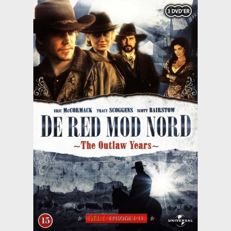 De Red Mod Nord / Lonesome Dove - The Outlaw Years - Del 1 - Episode 1-11 - DVD - Tv-serie