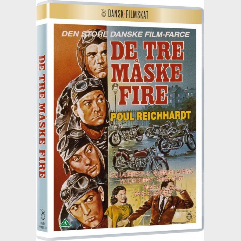 De Tre Mske Fire - DVD - Film