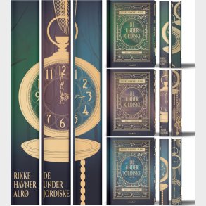 De Underjordiske Trilogi - Rikke Havner Alr� - Bog