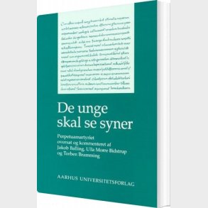 De Unge Skal Se Syner - Jakob Balling - Bog