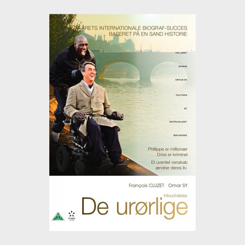 De Urrlige / The Intouchables - DVD - Film