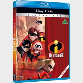De Utrolige 1 / The Incredibles 1 - Disney Pixar - Blu-Ray