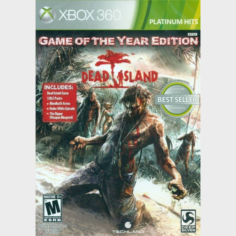 Dead Island - Game Of The Year Edition - Platinum Hits - Import - Xbox 360