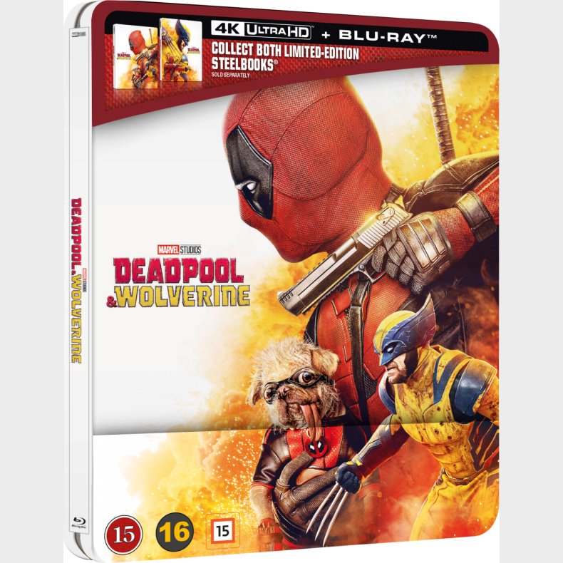 Deadpool & Wolverine -  Steelbook Vrs 1 - 4K Blu-Ray