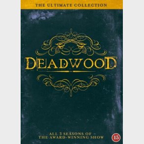 Deadwood - Den Komplette Serie - Sson 1-3 - Hbo - DVD - Tv-serie