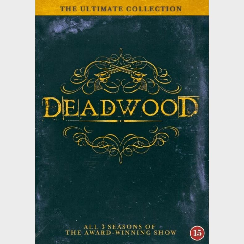 Deadwood - Den Komplette Serie - Sson 1-3 - Hbo - DVD - Tv-serie