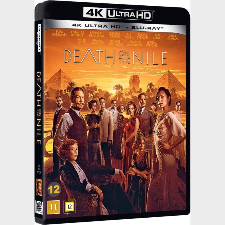 Dden P Nilen - 2022 / Death On The Nile - 4K Blu-Ray