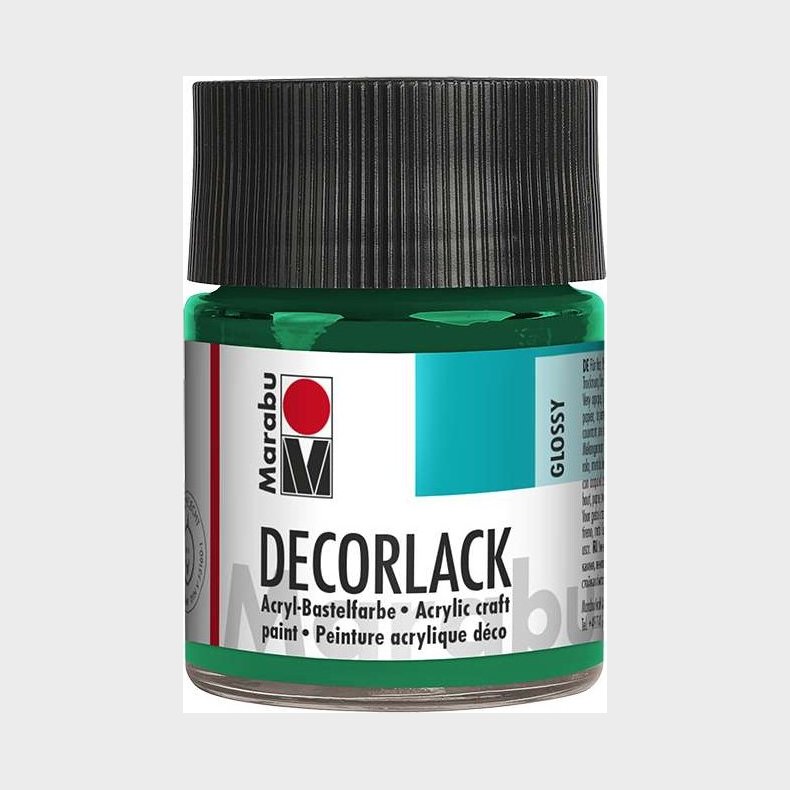 Marabu - Decorlack - 50 Ml - 067 Gr�n - 11300005067 - Marabu