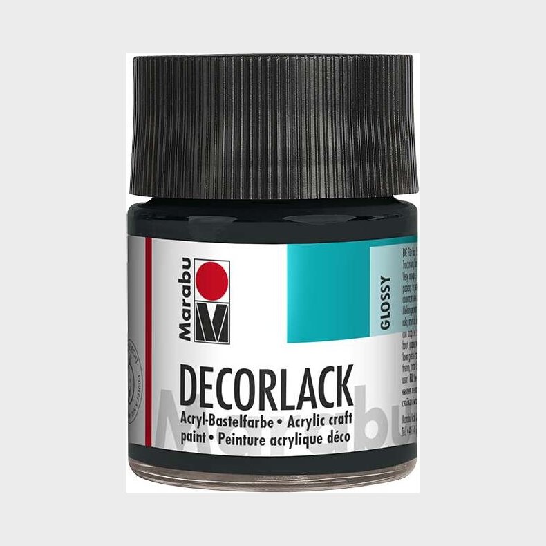 Marabu - Decorlack - 50 Ml - 073 Sort