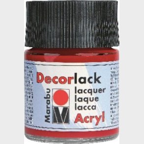 Decorlack 50ml, Cherry Red 031 - 11300005031 - Marabu