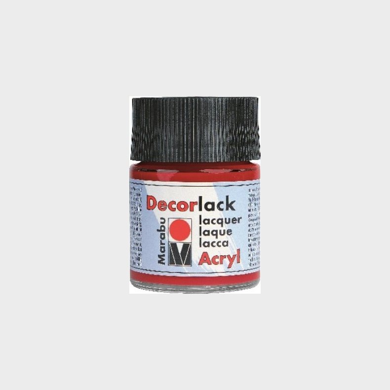 Decorlack 50ml, Cherry Red 031 - 11300005031 - Marabu