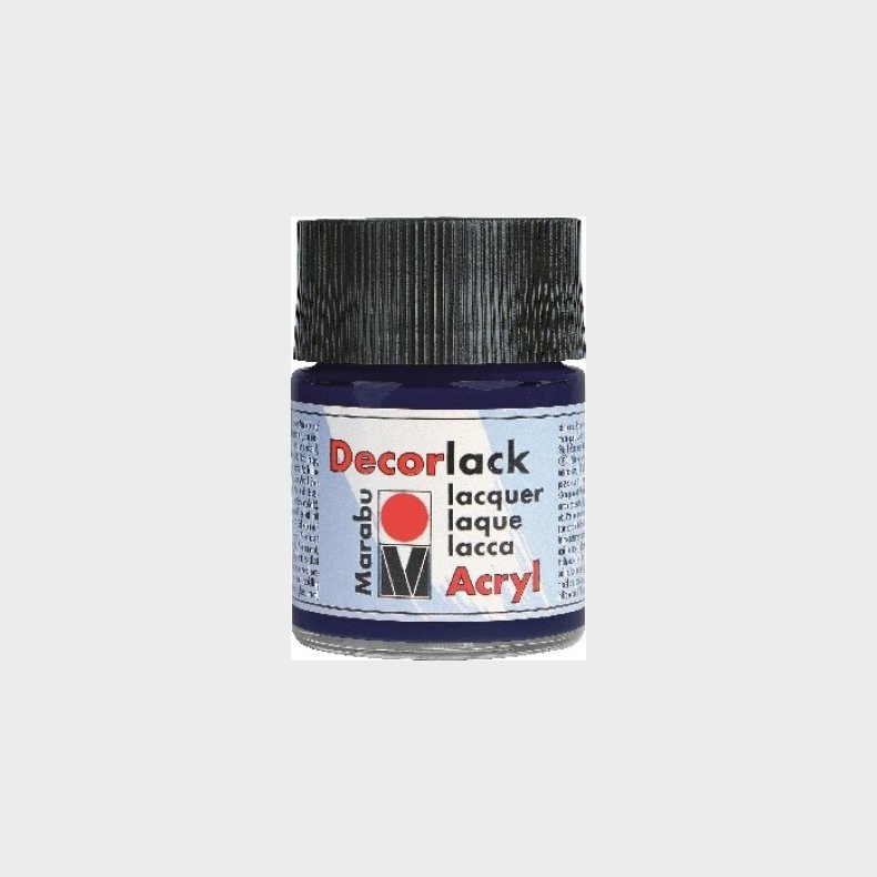 Decorlack 50ml, Dark Blue 053 - 11300005053 - Marabu