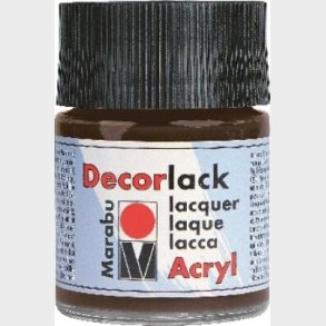 Decorlack 50ml, Dark Brown 045 - 11300005045 - Marabu
