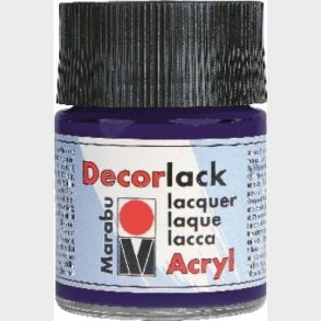 Decorlack 50ml, Dark Violet 051 - 11300005051 - Marabu