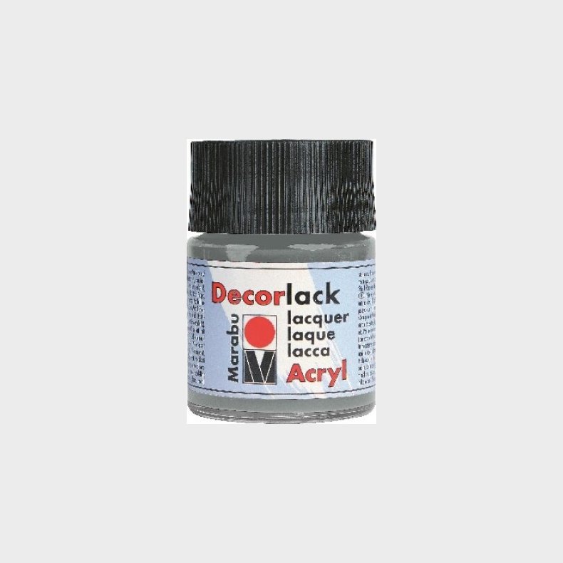 Decorlack 50ml, Grey 078 - 11300005078 - Marabu