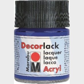 Decorlack 50ml, Medium Blue 052 - 11300005052 - Marabu