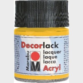 Decorlack 50ml, Medium Yellow 021 - 11300005021 - Marabu