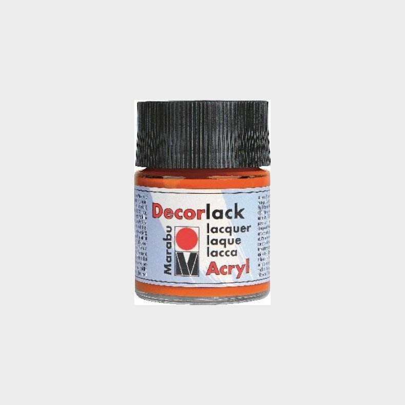 Decorlack 50ml, Orange 013 - 11300005013 - Marabu