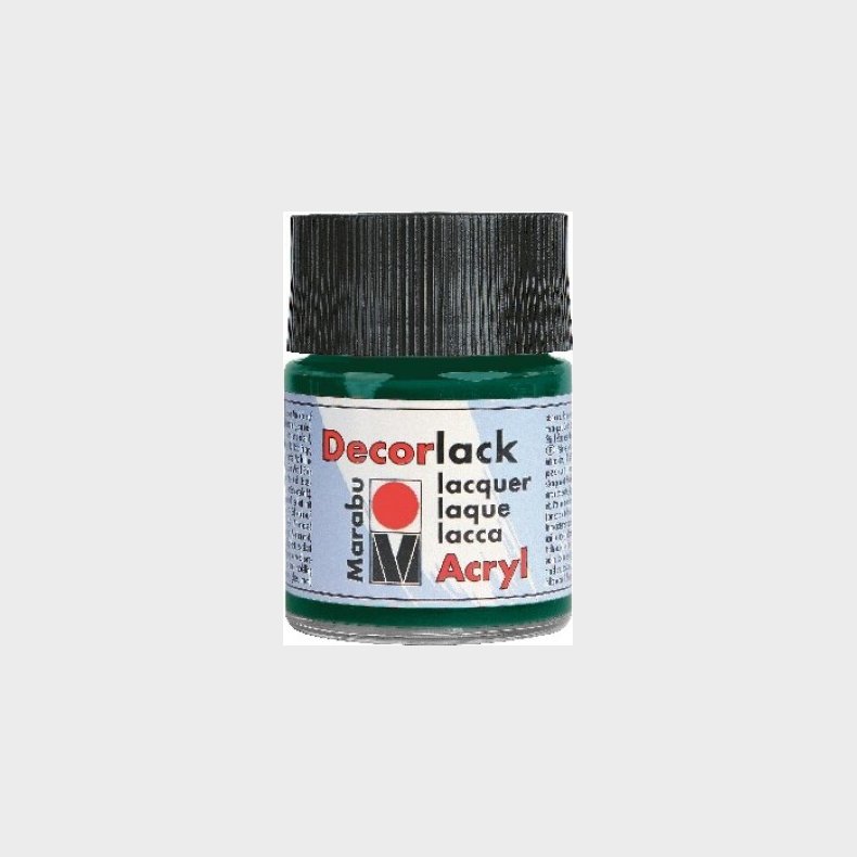 Decorlack 50ml, Pine Green 075 - 11300005075 - Marabu