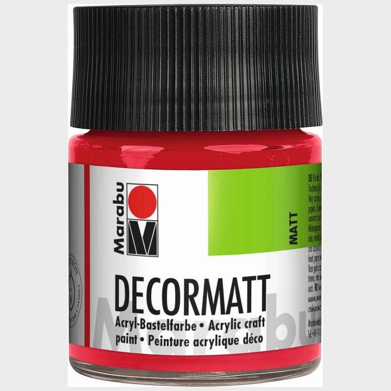 Decormatt 50ml 031, Kirsebrrd - 14010005031 - Marabu