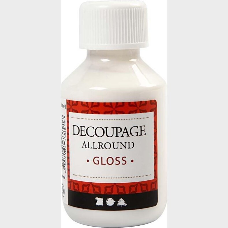Decoupage Lak - Blank - 100 Ml
