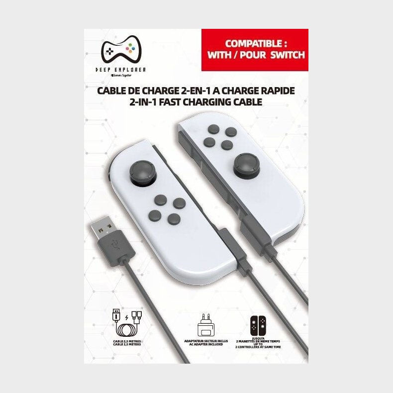 Deep Explorer - 2 In 1 Charger