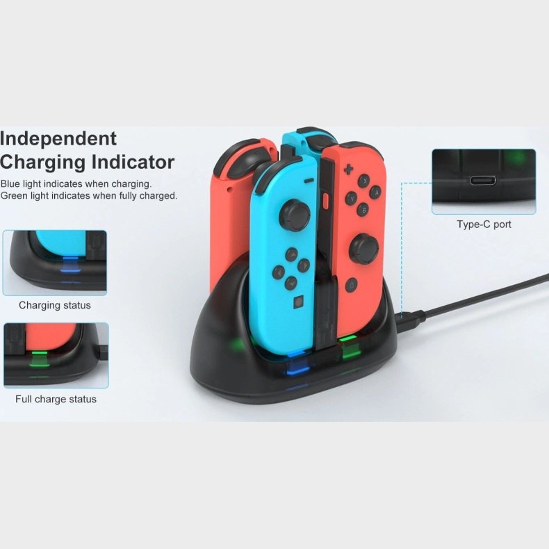 Deep Explorer - 4 In 1 Charging Station