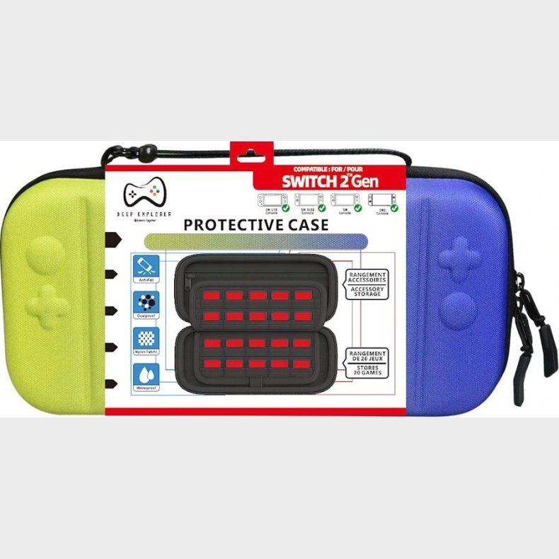 Deep Explorer - Protective Case Blue