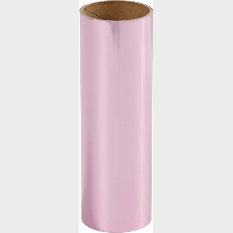 Folie Uden Klb - B 15,5 Cm - Tykkelse 0,02 Mm - Pink - 50 Cm