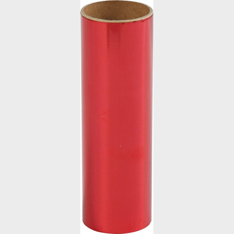 Folie Uden Klb - B 15,5 Cm - Tykkelse 0,02 Mm - Rd - 50 Cm