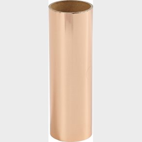 Folie Uden Klb - B 15,5 Cm - Tykkelse 0,02 Mm - Rosaguld - 50 Cm